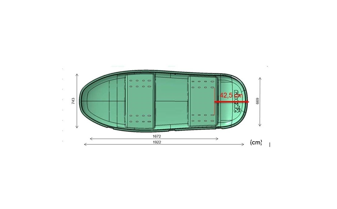 Original roof box Škoda 380 l