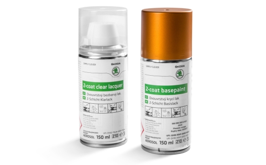 Paint spray orange Phoenix metallic