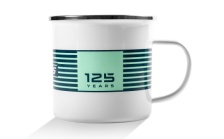 Taza de metal Motorsport 125 años 400 ml