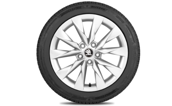 Complete winter alloy wheel Crystal 17" for Superb IV