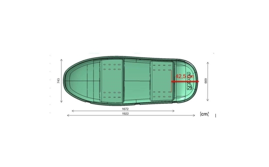 Original roof box Škoda 380 l