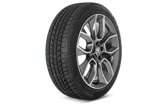 Complete winter alloy wheel Crater 19" for Karoq (4x4)