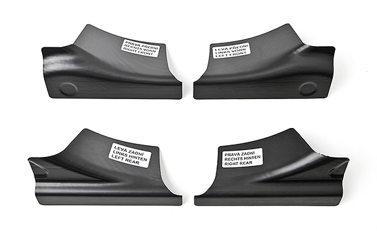Template for fitting sill plates Fabia II Combi