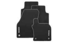 Textile foot mats Prestige – double nubuck