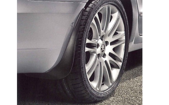 Rear splash guards Superb II