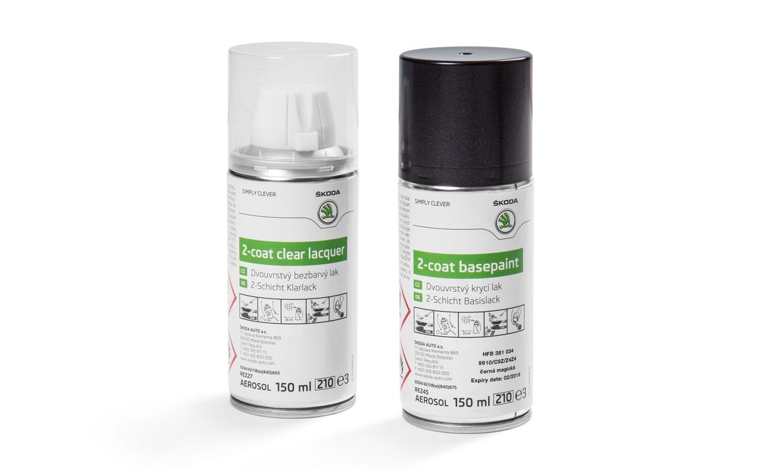 Paint spray black Magic metallic