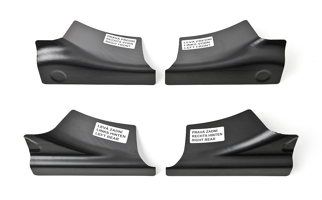 Template for fitting sill plates Fabia II Combi