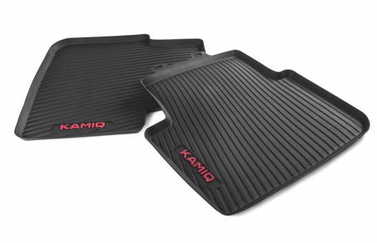 All-weather foot mats Kamiq- rear
