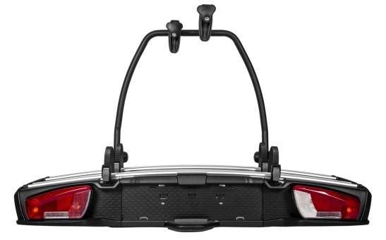 Towbar rack for 2 bicycles