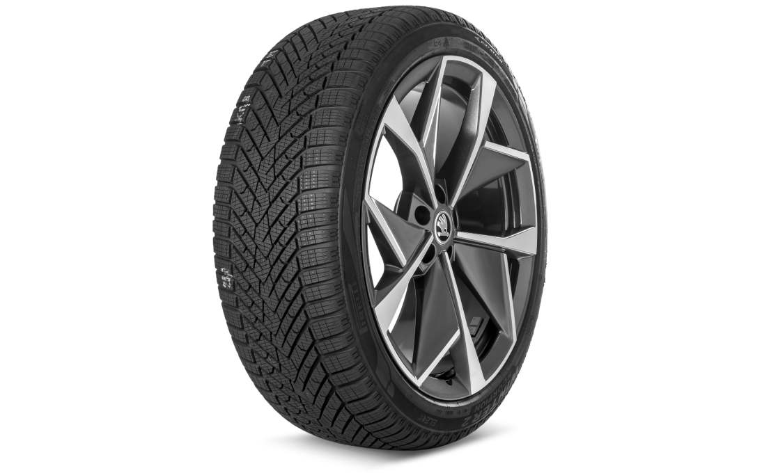 Complete winter alloy wheel Vision 21" for Enyaq, Elroq