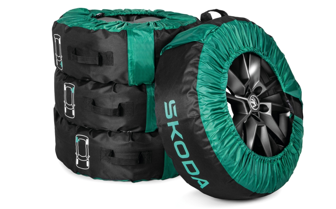 Cover for the complete set of wheels