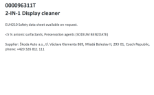 2-in-1 screen cleaner