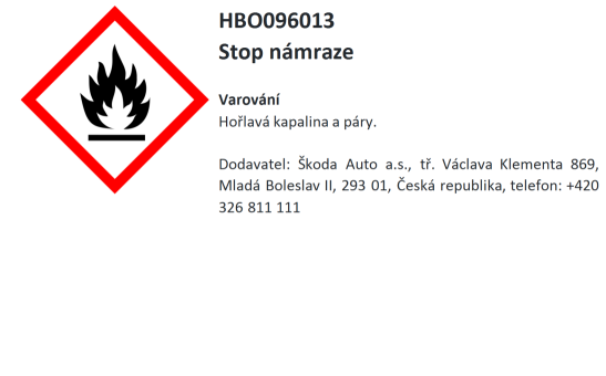 Stop ice build-up