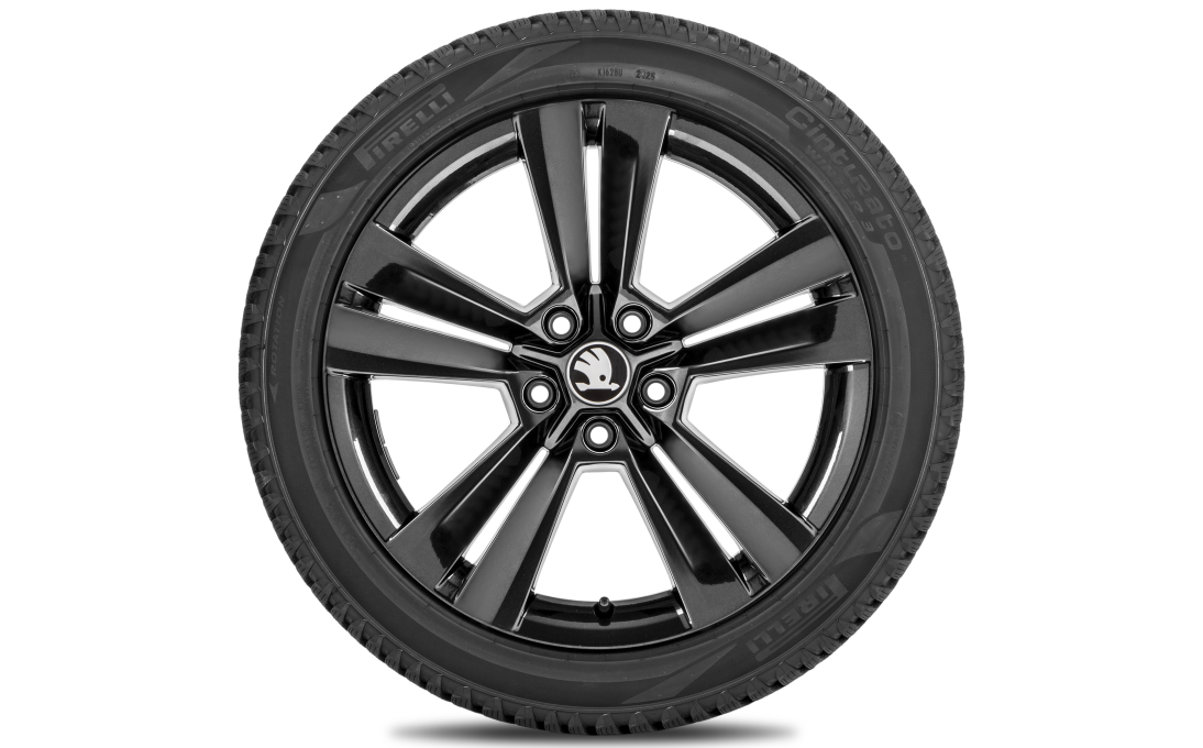 Complete winter alloy wheel Mytikas 18" for Karoq 
