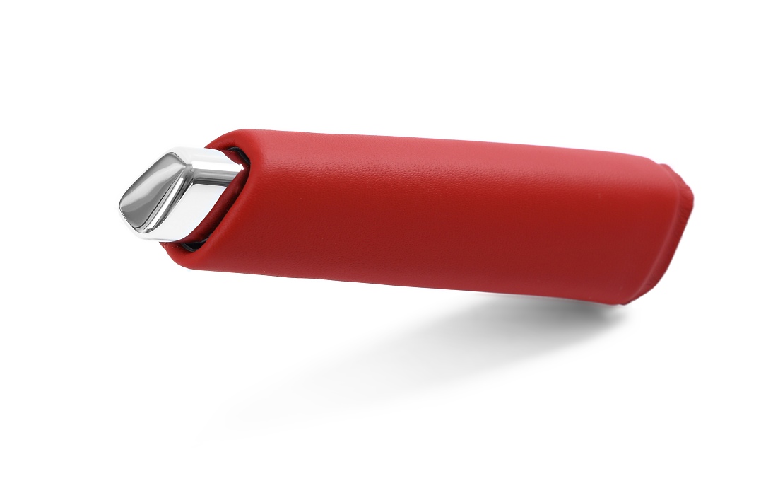 Leather handbrake grip Octavia III