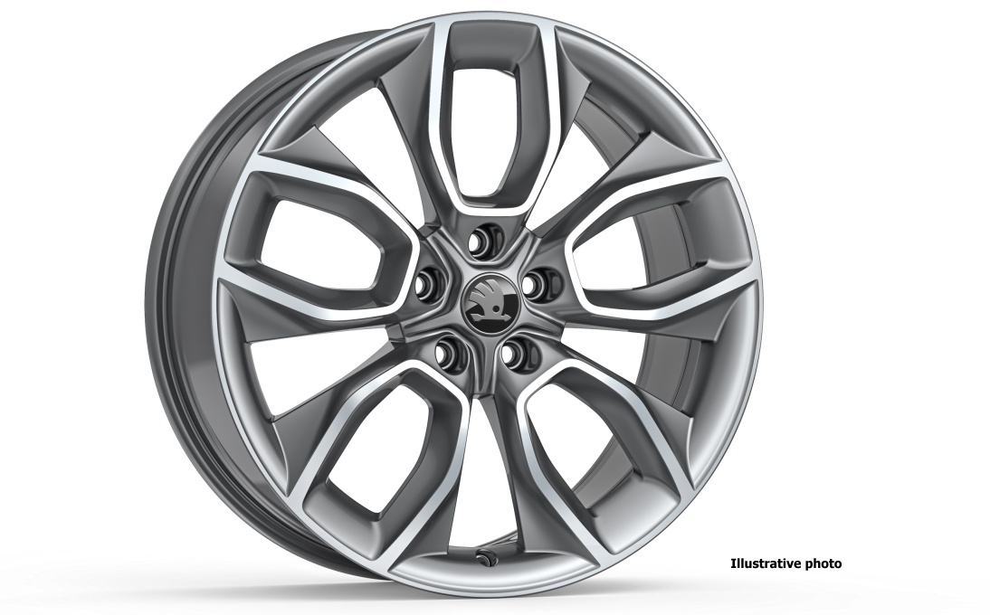 Alloy wheel Crater 19" Karoq 
