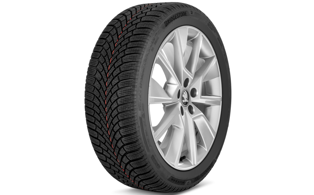Complete winter alloy wheel Braga 17" for Kamiq