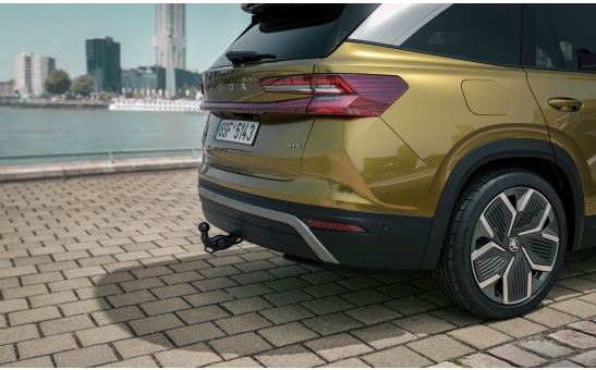 Tow bar foldable Kodiaq II