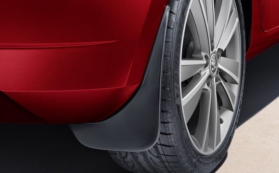 Rear mud flaps Fabia III Hatchback