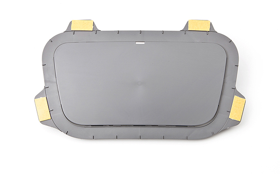 Cover and frame of a tow bar Fabia II Limo