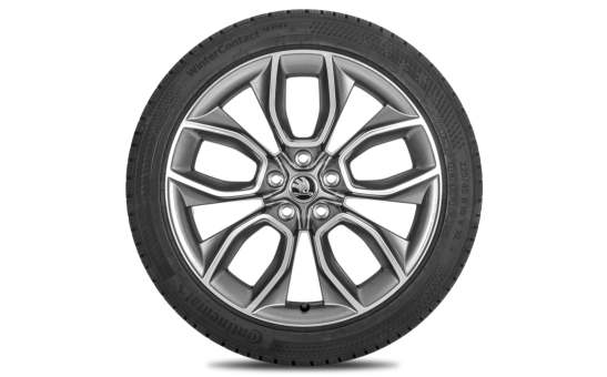 Complete winter alloy wheel Crater 19" for Karoq (4x4)