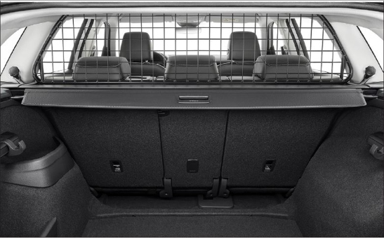 Transverse trunk grille Kodiaq