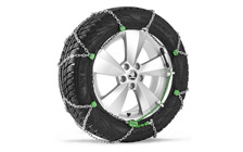 Set of stainless snow chains