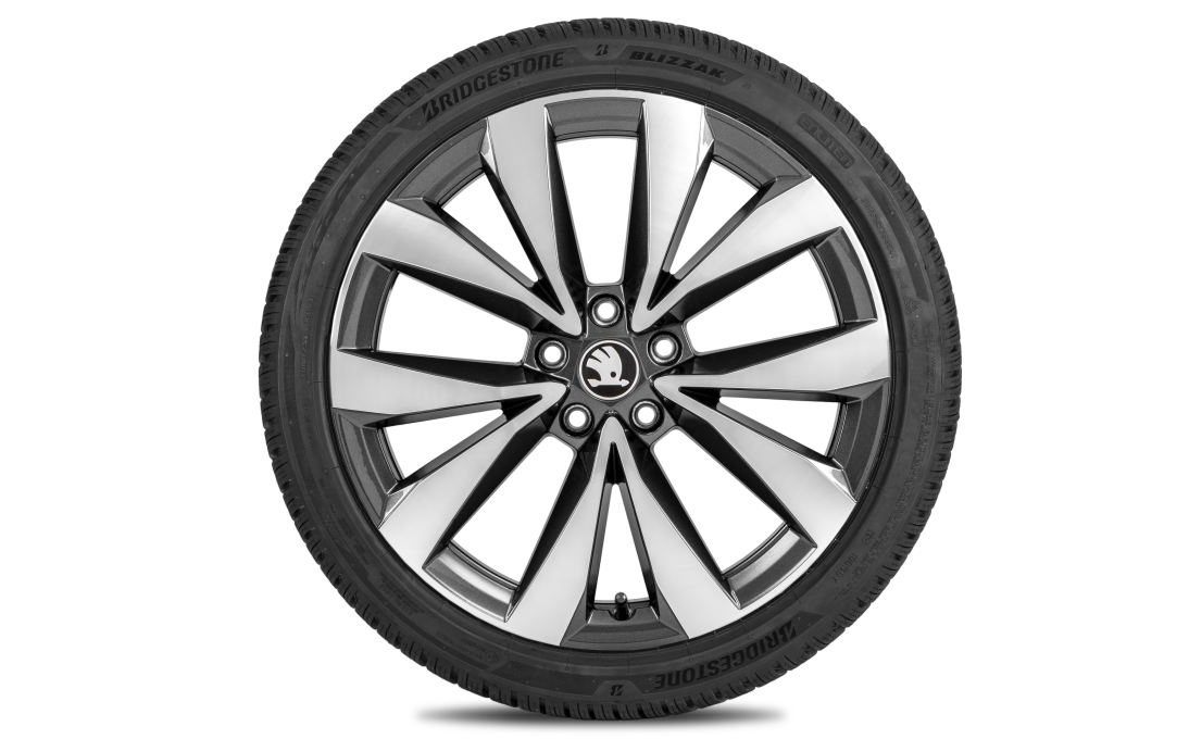 Complete winter alloy wheel Lefka 19" for Kodiaq II