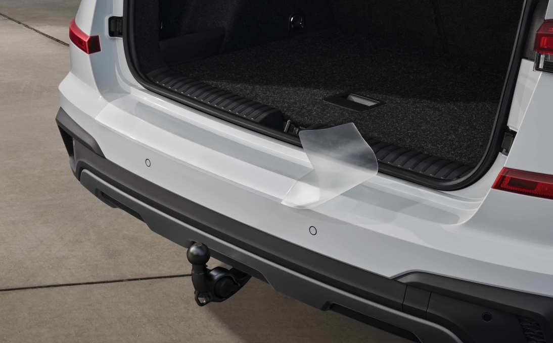 Protective film for the rear bumper Kamiq