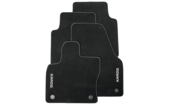 Prestige textile foot mats Karoq